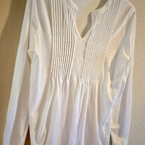 White Bohemian style Jones New York Top